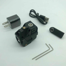 Vista t&aacute;tica do laser verde da montagem do trilho da arma e combina&ccedil;&atilde;o da lanterna el&eacute;trica