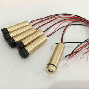 M&oacute;dulo de laser verde 520nm 20mW Cabe&ccedil;a de laser de ponto para detector de g&aacute;s a laser