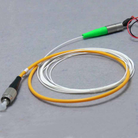 Low Power Single Mode Fiber Coupled Laser Diode Modules 520nm 60mW