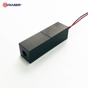 Modulo laser a linea uniforme verde 520nm 50mW 200um con lente Powell per la scansione della visione del robot